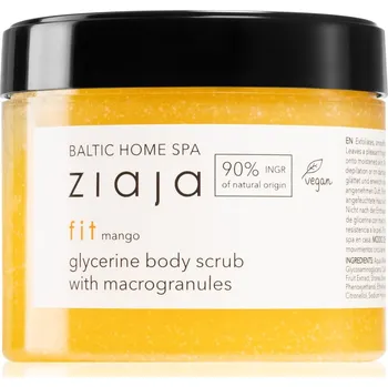 Tělový peeling Ziaja Baltic Home Spa Fit Mango hrubozrnný peeling s glycerinem 300 ml