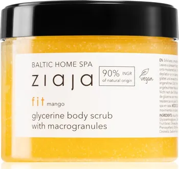 Tělový peeling Ziaja Baltic Home Spa Fit Mango hrubozrnný peeling s glycerinem 300 ml