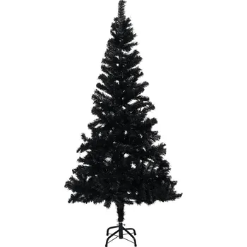 Vánoční stromek vidaXL Umělý vánoční stromek se stojanem 321001 černý