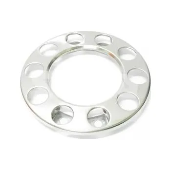 Poklice na kolo Kryt kola nerezový, 10 děr, 335mm/22,5 s otvorem pro MERCEDES, MAN, VOLVO 1477