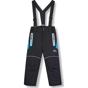 Chlapecké kalhoty KUGO LYŽAŘSKÉ KALHOTY DK8230C VELIKOSTI 98-128 Velikost: 98, Barva: Černo/modrá