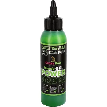 Návnadové aroma Sensas Gel Crazy Green (garlic) 115ml