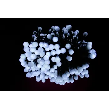 Vánoční dekorace X-SITE LED světelný řetěz kuličky SP-KUL05CW 5m 230V studená bílá