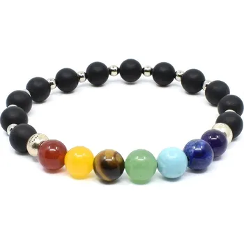 Náramek Čakrový náramek z minerálů VII