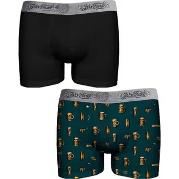 Boxerky Pánské boxerky John Frank JF2BEF26 2Pack