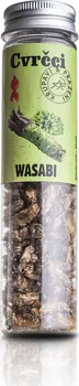 Sušené maso SENS Křupaví a pražení cvrčci Wasabi 20 g 