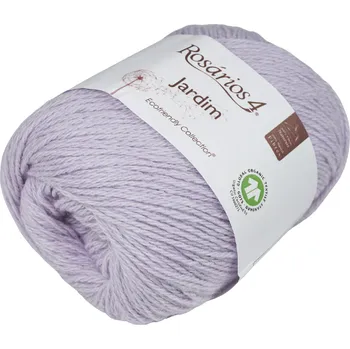 Příze Rosários 4 Příze Jardim – fialová Lilás