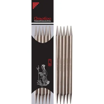 Nástroj na niť a příze Pletací jehlice ChiaoGoo Jehlice ponožkové ChiaoGoo č. 2 délka 15 cm