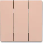 ABB - Zoni Kryt spínače trojnásobného, pudrová