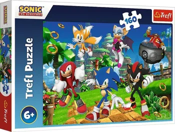 Puzzle Trefl Sonic a přátelé 160 dílků