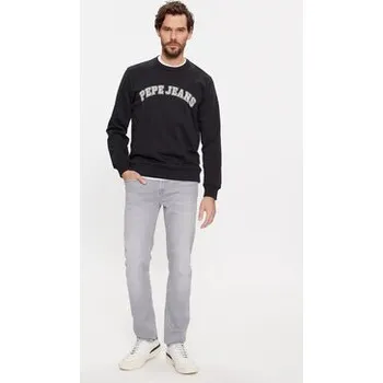 Pánská mikina Pepe Jeans Mikina Raven PM582555 Černá Regular Fit S