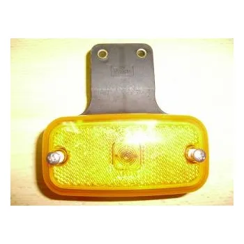 Přídavný světlomet Poziční světlo 12/24V T4W, s držákem, oranžové 10005