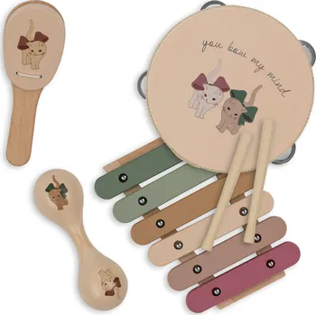 Hudební nástroj pro děti Konges Slojd Hudební set Bow Kitty Konges Sløjd Music Set