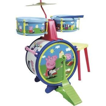 Dětská vědecká sada Hudební hračka Bicí nástroje Reig Peppa Pig Plast