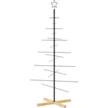 vidaXL Kovový vánoční stromeček s…