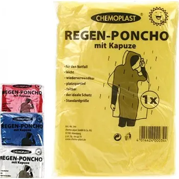 Pláštěnka LIFETIME Pláštěnka poncho lehká pohotová - UNISEX