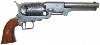 Replika zbraně Denix Revolver Colt Dragoun USA 1848 nikl