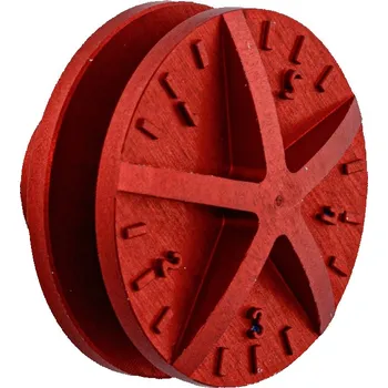 Sportovní střelba STORM Airsoft CNC hop-up kolečko STORM PC1 - červené