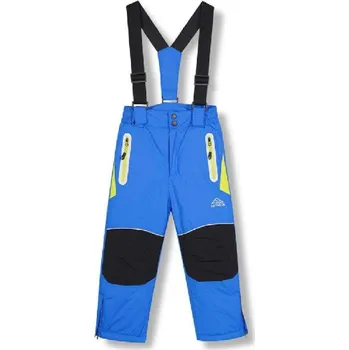 KUGO ZATEPLENÉ ŠUSŤÁKOVÉ KALHOTY S KŠANDAMI DK8230, velikost 98 - 110 Barva: Modrá, Velikost: 104