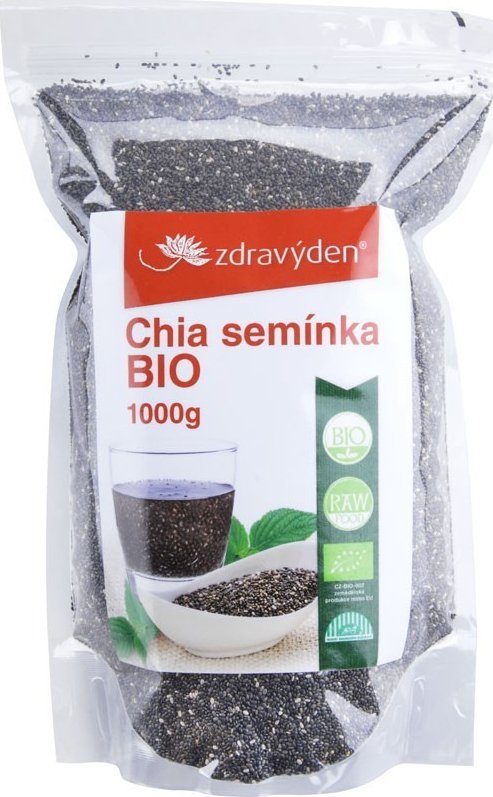 Zdravý den Chia semínka BIO 1000g