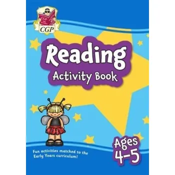 Cizí jazyk New Reading Activity Book for Ages 4-5 (Reception) - CGP Books