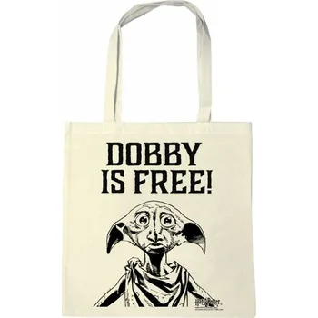 Logoshirt Látková taška Dobby Is Free, Harry Potter