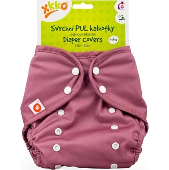 Plenkové kalhoty Kikko Svrchní PUL kalhotky One Size Mesa Rose