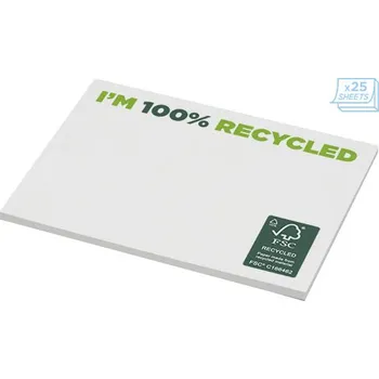 Samolepící bloček Recyklované lepicí poznámky 100 x 75 mm Sticky-Mate