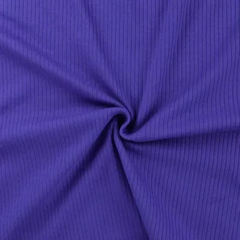 Úplet žebrovaný široký, kobalt 970 (E) (Široký žebrovaný úplet z Holandska)