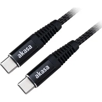 Datový kabel AKASA - USB Type-C kabel - 1m (AK-CBUB54-10BK)