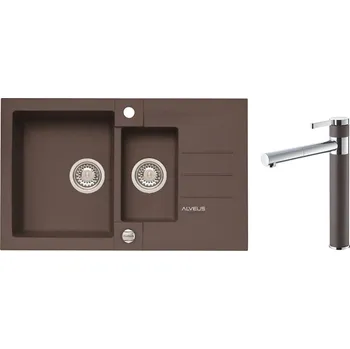 Granitový dřez SET ALVEUS ROCK 70 /03 24355