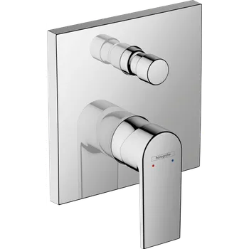 Vodovodní baterie Hansgrohe Vernis Shape, vanová baterie pod omítku, chromová, 71468000