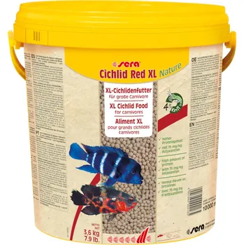 Krmivo pro rybičky 2x10l sera Cichlid Red XL Nature granulát