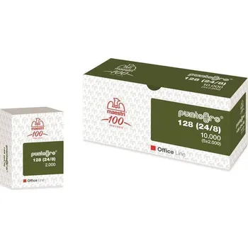 Spona do sešívačky Drátky "Punto Oro 128", zlatá, 24/8, PRIMULA 1003601