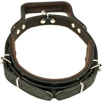 B&F - výroba chov potřeb s.r.o Obojek kůže obrana s uchem B&F 6,0 x 65cm