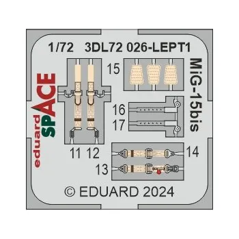 Plastikový model 1/72 MiG-15bis SPACE (EDU)