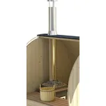 Harvia Komínový set pro sudovou saunu z nerezi