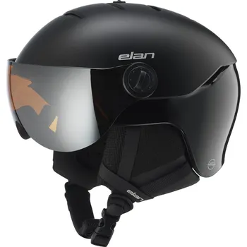 lyžařská helma Elan EON PRO VISOR - Black vel. 56 - 59 cm