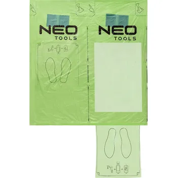 NEO TOOLS Ochranný potah sedadla, ECO fólie, 5v1