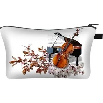 Kosmetická taška s potiskem violoncello