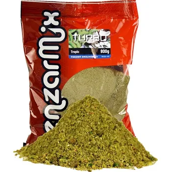 Návnadová surovina Benzar Mix Krmítková Směs Turbo Feeder 800 g - Kiwi Kokos
