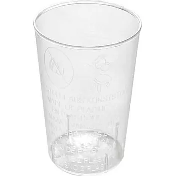 Jednorázové nádobí kelímek 50 ml, PS - transparentní (40 ks/balení)