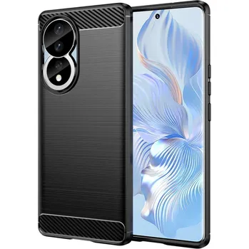 Pouzdro na mobilní telefon Kryt Honor 90 / Honor 80, Armored Carbon black