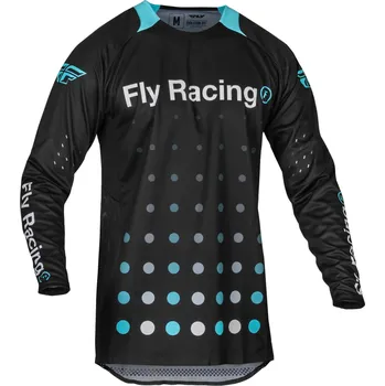 Moto dres Dres evolution dst. fly racing - usa 2024 (černá/modrá, vel.xl)