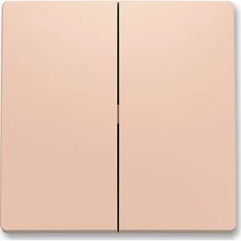 vypínač ABB - Zoni, Kryt spínače dělený, pudrová