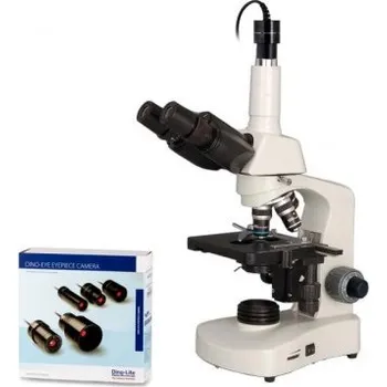 Mikroskop Trinokulární mikroskop Model DSM 53s-CZ s kamerou 1,3 Mpix - LED - NOVEL - 4.00.54s