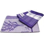 Olzatex utěrka Levandule, sada 3 ks (Kuchyňská utěrka)