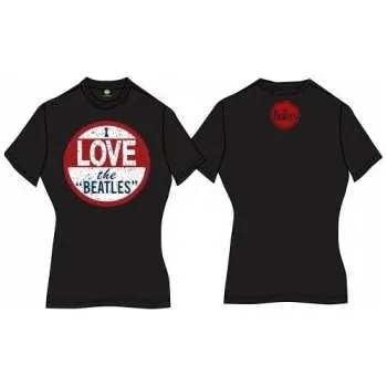 Merch The Beatles: Dámské Tričko I Love L