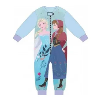 Dívčí pyžamo SpinMaster - Dívčí pyžamo overal Ledové království II. Frozen Elsa a Anna - sv. modré 140