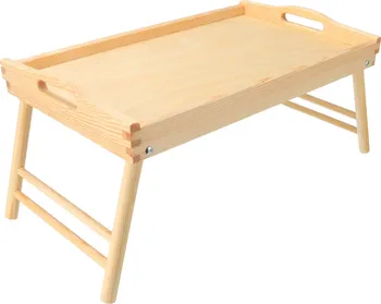 ČistéDřevo CZ179-L dřevěný servírovací stolek 50 x 30 cm